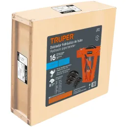 Doblador de Tubo Hidraulico 16 Toneladas, para Tubos de 1/2" a 3", DTH-16 12884 Truper Truper-Doblador de Tubo Hidraulico 16 Ton