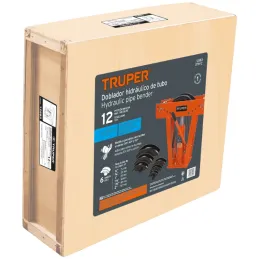Doblador de Tubo Hidraulico 12 Toneladas, para Tubos de 1/2" a 2", DTH-12 12883 Truper Truper-Doblador de Tubo Hidraulico 12 Ton