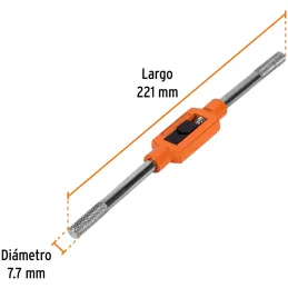 PortaMachos Tipo Garrote, Para Machos 3/8", Mordazas Ajustable para mayor control, MAN-GA-3/8 11435 Truper Truper-PortaMachos Ti