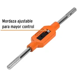 PortaMachos Tipo Garrote, Para Machos 1/4", Mordazas Ajustable para mayor control, MAN-GA-1/4 11434 Truper Truper-PortaMachos Ti