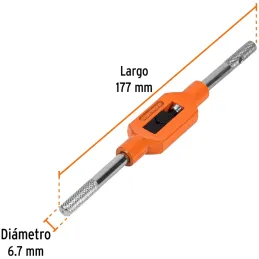PortaMachos Tipo Garrote, Para Machos 1/4", Mordazas Ajustable para mayor control, MAN-GA-1/4 11434 Truper Truper-PortaMachos Ti