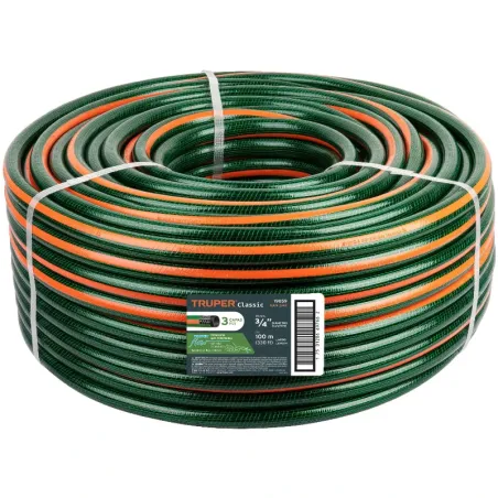 Mangueras 3/4" x100m 3Capas Reforzadas Truper 19859 Truper-Mangueras 3/4" x100m 3Capas Reforzadas Truper 19859 Manguera reforzad