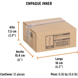 Cuchillas de Repuesto 5 Piezas para EXA-6, Truper REP-CUTEX 16979 Truper-Cuchillas de Repuesto 5 Piezas para EXA-6, Truper REP-C