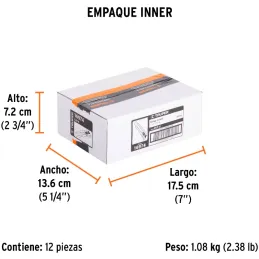 Cutter 6" 18mm con alma Metalica 3NavajasSK4, Truper CUT-6 16974 Truper-Cutter 6" 18mm con alma Metalica 3NavajasSK4, Truper CUT