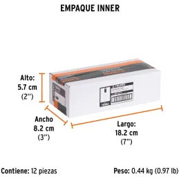 Cuchillas de repuesto 9mm 10u SK4 Navaja cutters 16971 16968 22403 Truper 16962 Truper-Cuchillas de repuesto 9mm 10u SK4 Navaja 