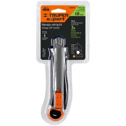 Cutter 6" 18mm AlmaMetalica y Grip Uso Pesado 5NavajasSK2, Truper CUT-6XX 16976 Truper-Cutter 6" 18mm AlmaMetalica y Grip Uso Pe