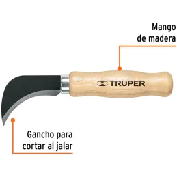 Cuchillo para Linoleo 7 1/2", Acero inoxidable, Para Vinil Alfombra Etc, NL-8 14462 Truper Truper-Cuchillo para Linoleo 7 1/2", 
