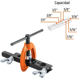 Avellanador Profesional de 3/16" a 5/8", Avellanados a 45 Grados, 7 Medidas, JAV-7 12868 Truper Truper-Avellanador Profesional d