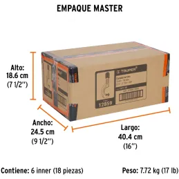 Cortador de Tubo de Cobre Apertura 2", Incluye Cuchilla de Repuesto, COTA-50 12859 Truper Truper-Cortador de Tubo de Cobre Apert