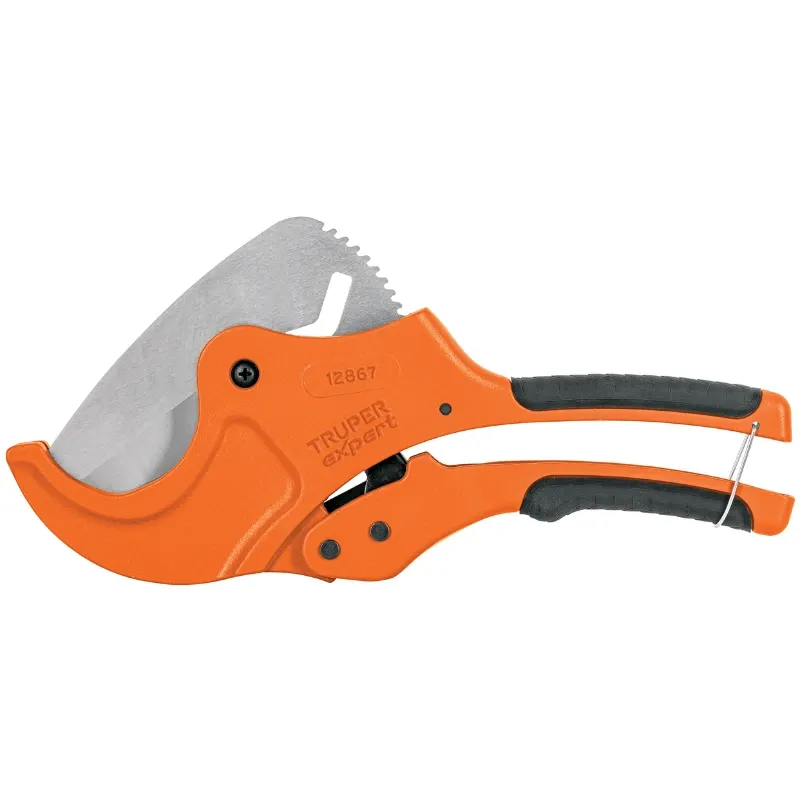 Cortador de Tubo PVC Profesional Corte 2 1/2", Cuerpo de Aluminio, cuchilla de Acero Inoxidable, COT-PVC-X 12867 Truper Truper-C