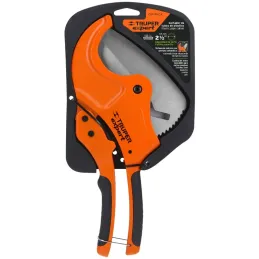 Cortador de Tubo PVC Profesional Corte 2 1/2", Cuerpo de Aluminio, cuchilla de Acero Inoxidable, COT-PVC-X 12867 Truper Truper-C