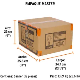 Cortador de Tubo PVC Profesional Corte 2 1/2", Cuerpo de Aluminio, cuchilla de Acero Inoxidable, COT-PVC-X 12867 Truper Truper-C