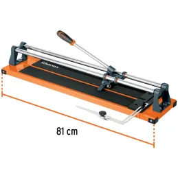 Cortador de Mayolica con Rodaje Corte 60cm, Cuchilla con Recubrimiento Titanio, CAZ-60 16781 Truper Truper-Cortador de Mayolica 