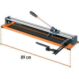Cortador de Mayolica con Rodaje Corte 66cm, Riel de Acero Solido, Mango Ergonomico, CAZ-66B 16783 Truper Truper-Cortador de Mayo