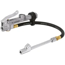Inflador Calibrador de Cabeza Doble Profesional, Cuerpo Metalico, Max Presion 120 PSI, INFCA 19028 Truper Truper-Inflador Calibr