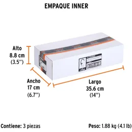 Inflador Calibrador de Cabeza Doble Profesional, Cuerpo Metalico, Max Presion 120 PSI, INFCA 19028 Truper Truper-Inflador Calibr