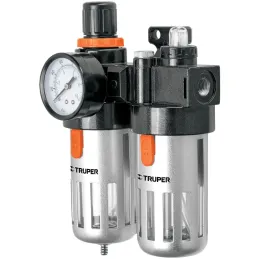 Filtro de Limpieza y Lubricacion, Elimina contaminantes Solido y Liquidos Max 140 PSI, 1/4 NPT, UNI-LL-1/4 19238 Truper Truper-F