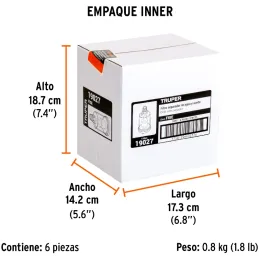 Filtro Separador de Agua y Aceite, Cuerpo de Aluminio, Maxima 120PSI, FISE 19027 Truper Truper-Filtro Separador de Agua y Aceite