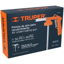 Pistola para Recubriemiento, Aleacion de Aluminio, 50 a 90 PSI, PIRE-673 19232 Truper Truper-Pistola para Recubriemiento, Aleaci