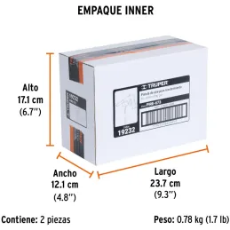 Pistola para Recubriemiento, Aleacion de Aluminio, 50 a 90 PSI, PIRE-673 19232 Truper Truper-Pistola para Recubriemiento, Aleaci