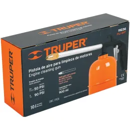 Pistola para Limpieza de Motores, Aleacion de Aluminio, 45 a 70PSI, PILI-697 19236 Truper Truper-Pistola para Limpieza de Motore