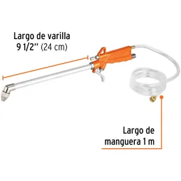 Pistola para Limpieza de Maquinas, Cuerpo de Aluminio Max 90PSI, 1/4 NPT, PILIM-683 19237 Truper Truper-Pistola para Limpieza de