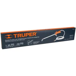 Pistola para Limpieza de Maquinas, Cuerpo de Aluminio Max 90PSI, 1/4 NPT, PILIM-683 19237 Truper Truper-Pistola para Limpieza de