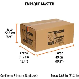 Juego de Pistola Solpleteadora con 5 Boquillas, Diseño Compacto, 1/4 NPT, JAN-5 19077 Truper Truper-Juego de Pistola Solpleteado