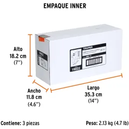 Juego de 17 accesorios neumaticos, para Limpiar, Inflar y Calibrar, 1/4 NPT, Conexion Rapida, JAN-17 19022 Truper Truper-Juego d