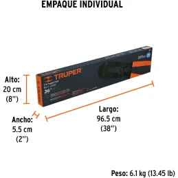 Cizallas Profesionales Corte 9/16" Medida 36", Acero al cromo molibdeno, CP-36X 12835 Truper Truper-Cizallas Profesionales Corte