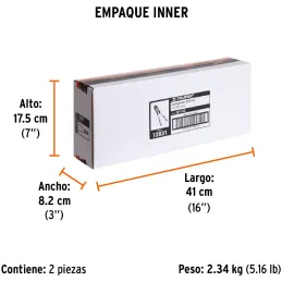 Cizallas Profesionales Corte 1/4" Medida 14", Acero al cromo molibdeno, CP-14X 12831 Truper Truper-Cizallas Profesionales Corte 