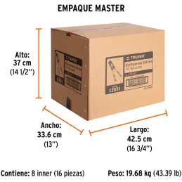 Cizallas Profesionales Corte 1/4" Medida 14", Acero al cromo molibdeno, CP-14X 12831 Truper Truper-Cizallas Profesionales Corte 
