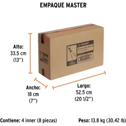 Cizallas Profesionales Corte 3/8" Medida 18", Acero al cromo molibdeno, CP-18X 12832 Truper Truper-Cizallas Profesionales Corte 