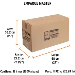 Teflon Sella Roscas 1/2" x7m E0.075mm Sellar y prevenir fugas Truper 12520 Truper-Teflon Sella Roscas 1/2" x7m E0.075mm Sellar y