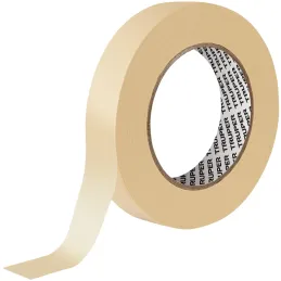 Cintas Masking Tape 24mm x50m Alta Resistencia Truper 12591 Truper-Cintas Masking Tape 24mm x50m Alta Resistencia Truper 12591 C
