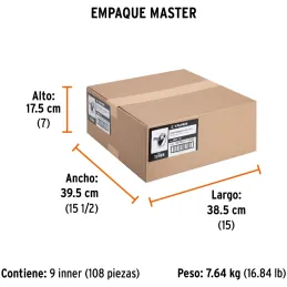 Cintas Masking Tape 12mm x50m Alta Resistencia Truper 12589 Truper-Cintas Masking Tape 12mm x50m Alta Resistencia Truper 12589 C