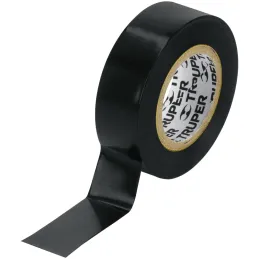Cintas Aislantes 19mm x9m Negro acrilico E0.18mm Flexible Encogible Truper 12501 Truper-Cintas Aislantes 19mm x9m Negro acrilico