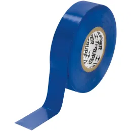 Cintas Aislantes 19mm x18m Azul acrilico E0.18mm Flexible Encogible Truper 12505 Truper-Cintas Aislantes 19mm x18m Azul acrilico