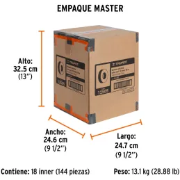 Cintas Aislantes 19mm x18m Azul acrilico E0.18mm Flexible Encogible Truper 12505 Truper-Cintas Aislantes 19mm x18m Azul acrilico