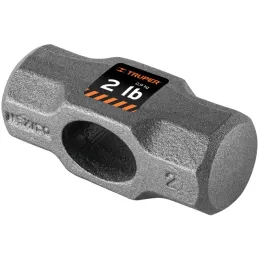 Cabezas de Comba Octagonal 2lb Ojillo Ovalado Truper 10578 Truper-Cabezas de Comba Octagonal 2lb Ojillo Ovalado Truper 10578 Cab