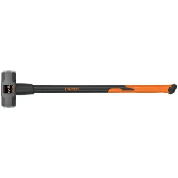 Combas 12lb Octagonales Mango36" Fibra de Vidrio, Cara Maquinada, MD-12F 16542 Truper Truper-Combas 12lb Octagonales Mango36" Fi