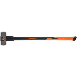 Combas 8lb Octagonales Mango36" Fibra de Vidrio, Cara Maquinada, MD-8F 16538 Truper Truper-Combas 8lb Octagonales Mango36" Fibra