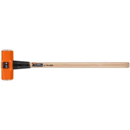 Combas 20lb Octagonales Mango36", Cara Maquinada con protector termoplastico, MD-20M 16516 Truper Truper-Combas 20lb Octagonales