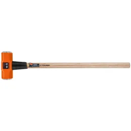 Combas 16lb Octagonales Mango36", Cara Maquinada con protector termoplastico, MD-16M 16515 Truper Truper-Combas 16lb Octagonales