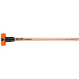 Combas 6lb Octagonales Mango36" Cara Maquinada con protector termoplastico, MD-6M 16509 Truper Truper-Combas 6lb Octagonales Man