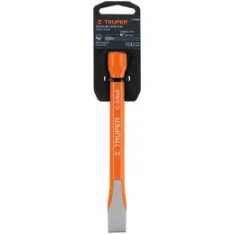 Cincel Plano 6" Cuña 5/8", Acero al cromo Vanadio, Cabeza grande, C-5/8X6 12127 Truper Truper-Cincel Plano 6" Cuña 5/8", Acero a