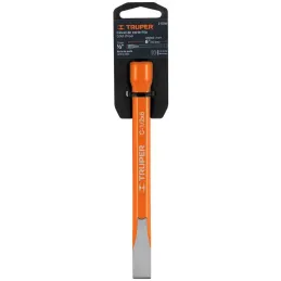 Cincel Plano 6" Cuña 1/2", Acero al cromo Vanadio, Cabeza grande, C-1/2X6 12115 Truper Truper-Cincel Plano 6" Cuña 1/2", Acero a