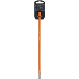 Cincel Plano 10" Cuña 3/8", Acero al cromo Vanadio, Cabeza grande, C-3/8X10 12112 Truper Truper-Cincel Plano 10" Cuña 3/8", Acer