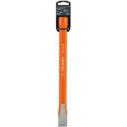 Cincel Plano 12" Cuña 1", Acero al cromo Vanadio, Cabeza grande, C-1X12 12166 Truper Truper-Cincel Plano 12" Cuña 1", Acero al c