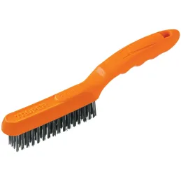 Cepillo con Cerdas de Acero al Carbono 64 Pinceles, Calibre 0.35mm, L 26.5cm A 3.2cm, CEA-54 11559 Truper Truper-Cepillo con Cer